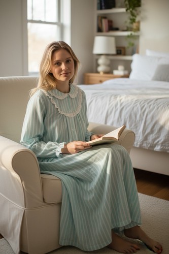 Camicia notte lunga in - notte,