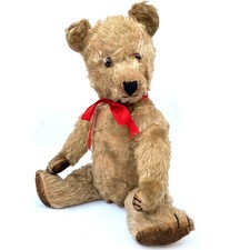 UN BELLISSIMO ANTICO ORSACCHIOTTO CHILTERN HUGMEE MOHAIR COMPLETAMENTE SNODATO