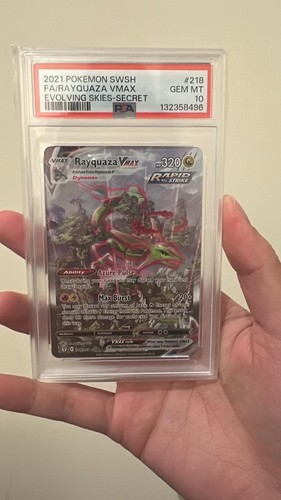 Rayquaza vmax alternate - vmax, art