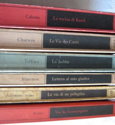 Lotto biblioteca adelphi - lotto,