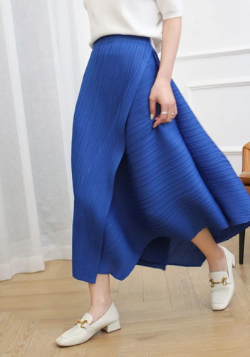 Gonna miyake plissettata ampia - miyake,