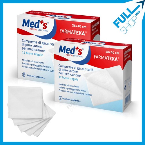 Compresse garza idrofila - 12, di