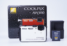 [Ecc+++] Nikon COOLPIX AW100 16MP impermeabile GIAPPONE #2669A