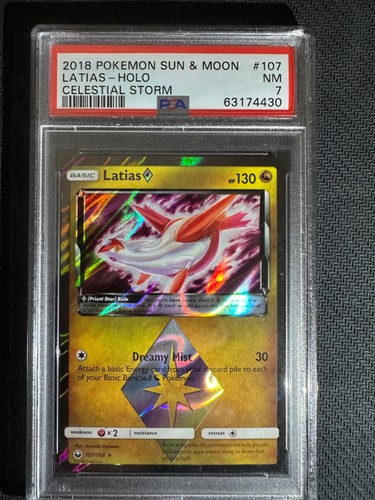 Pokemon psa latias prism - pokemon,