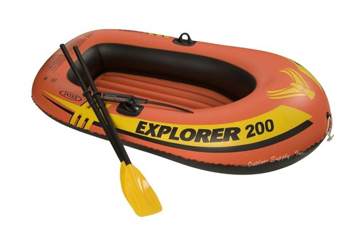 Intex explorer inflatable boat - intex,