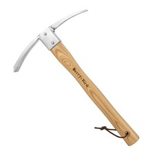 Gardening Pick Axes, Stainless Steel Pickaxe Mattock Hoe with Wooden Handle, ...