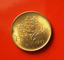 20 LIRE 1985 ERRORE -