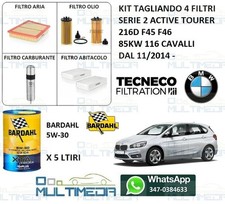 TAGLIANDO FILTRI 5 LT OLIO