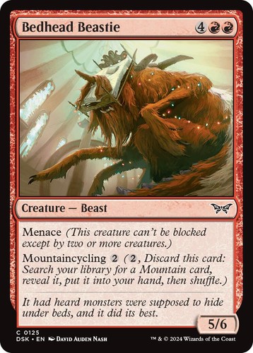 Bedhead beastie duskmourn - beastie,