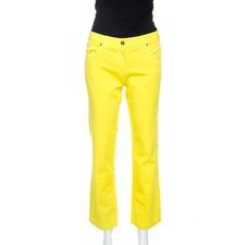 Jeans Roberto Cavalli giallo