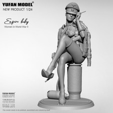 1/24 resin figures model
