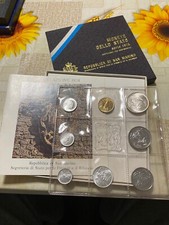(4)set monete san marino 1974