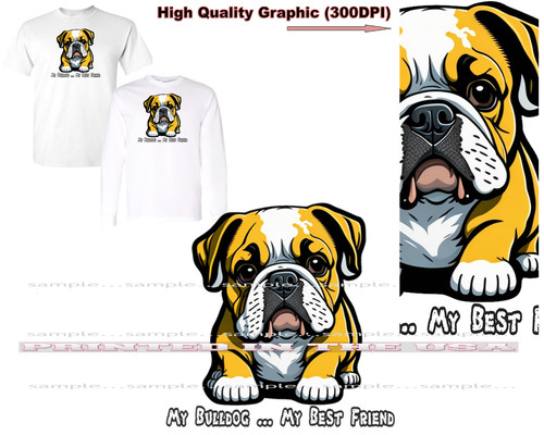 Maglietta bulldog dog breed - my,