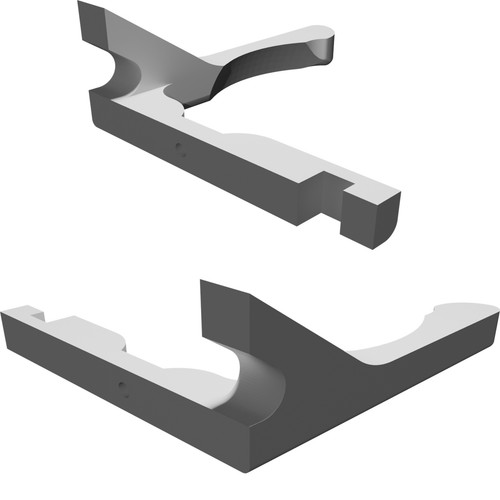 Supporto parete per visore - supporto, da
