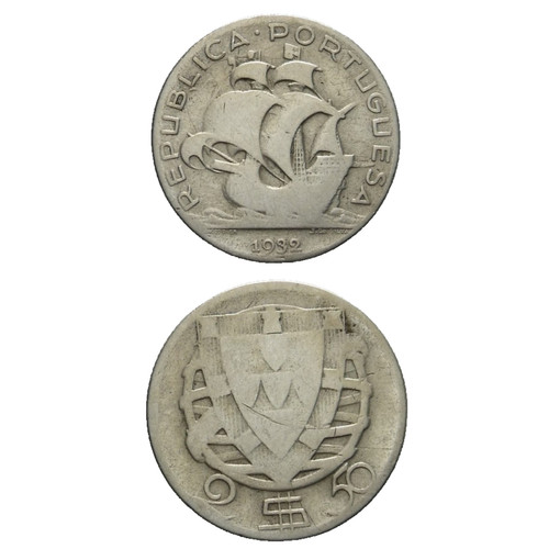 Moneta portogallo escudos - moneta,