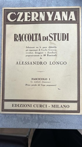 Spartito raccolta studi - spartito, di