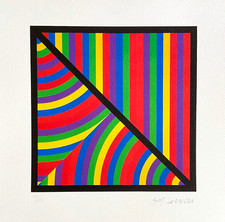Sol Lewitt Litografia COA