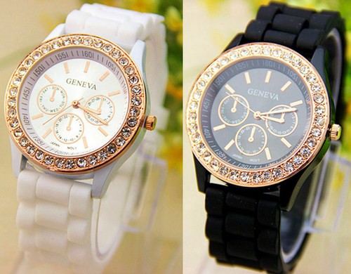 Elegante orologio donna geneva - elegante,