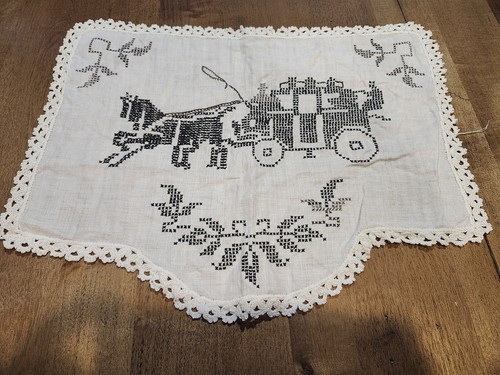 Cavallo vintage punto croce