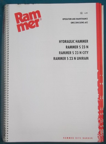 Rammer n manuale - s-23-n,