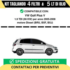 Tagliando per VW Golf Plus V