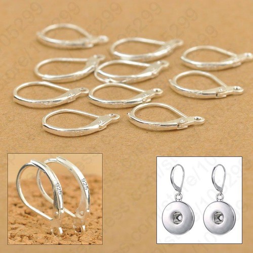 100 pezzi orecchini argento