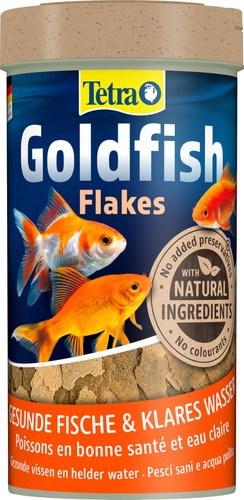 Goldfish flakes mangime - flakes, in