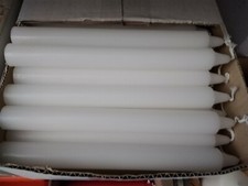 20 CANDELE COLORE BIANCHE