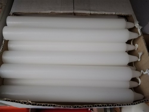 Candele colore bianche - 20,