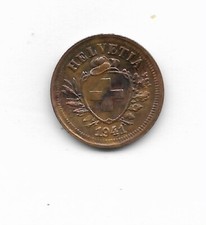 Monete Svizzere  1  rappen