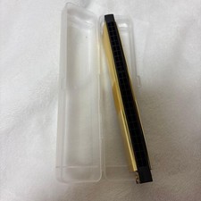 Armonica dorata cassa sottile