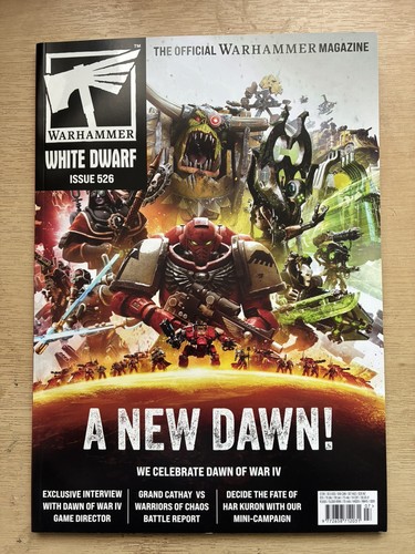 White dwarf 526 warhammer - dwarf,