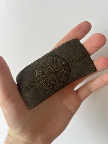 Khaki green ghost stone - green, island