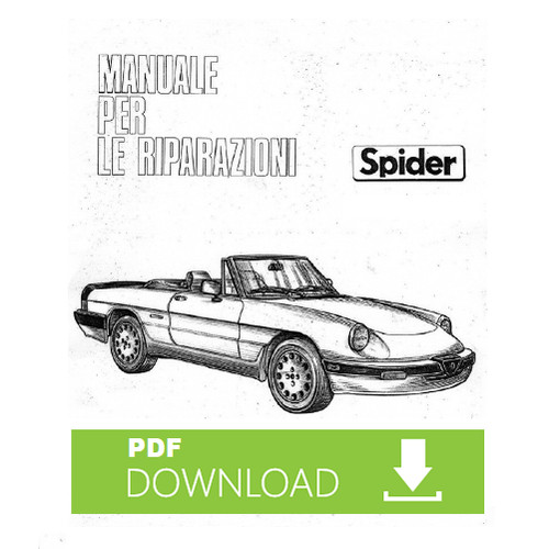 Alfa romeo spider duetto - alfa,