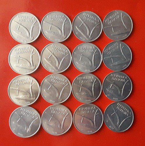 Lotto monete 10 lire - lotto, di