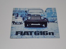 FIAT 615 N AUTOCARRO DEPLIANT