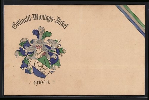 Cartolina circolo del lunedì - cartolina,