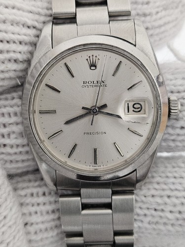 Rolex 34mm oysterdate - rolex,