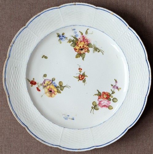 Assiette sèvres époque louis - assiette,