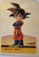 DRAGON BALL Z LAMINCARDS GOTEN