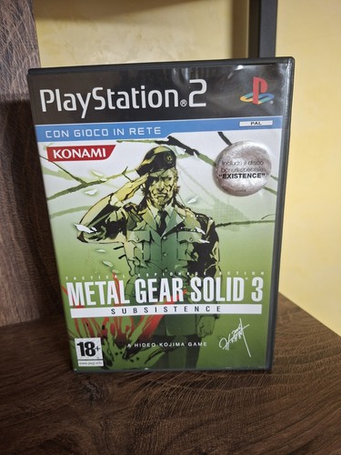 Metal gear solid subsistence - metal,