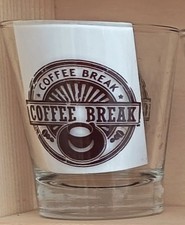 Tazzina, bicchierino caffè bar in vetro COFFEE BREAK - Coffe Cup glass