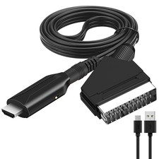 3 ft Scart To HDMI HD