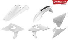 POLISPORT WHITE ENDURO PLASTIC