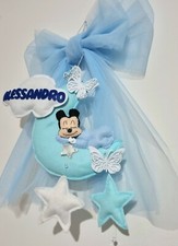 Fiocco nascita coccarda per