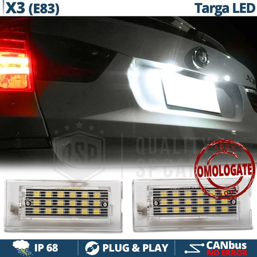 Placchette luci targa led - luci, per