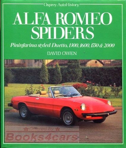 Libro alfa romeo - libro, spider
