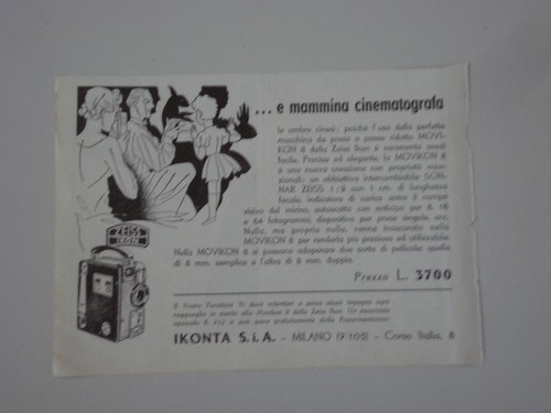 Advertising pubblicità 1937 - advertising,