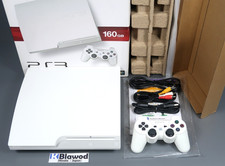 Sony PlayStation 3 PS3 CECH 3000A LW Classic Console Bianca 160GB Ottima F/S