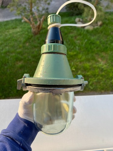 Lampada industriale vintage